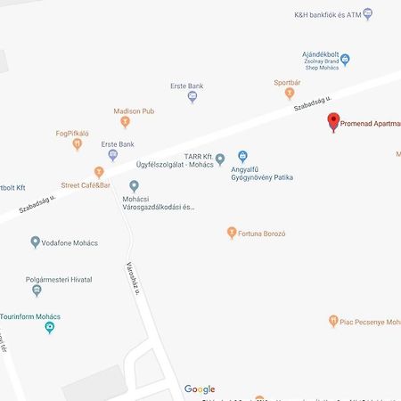 Promenad Apartman Mohacs Bagian luar foto